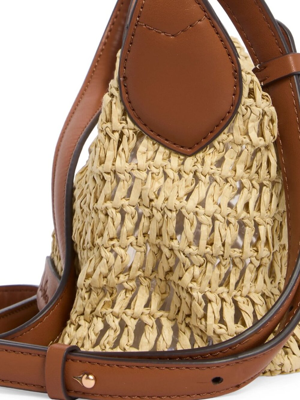 Sam Edelman Lizzie Raffia Crossbody Bag NWT - Picture 8 of 10